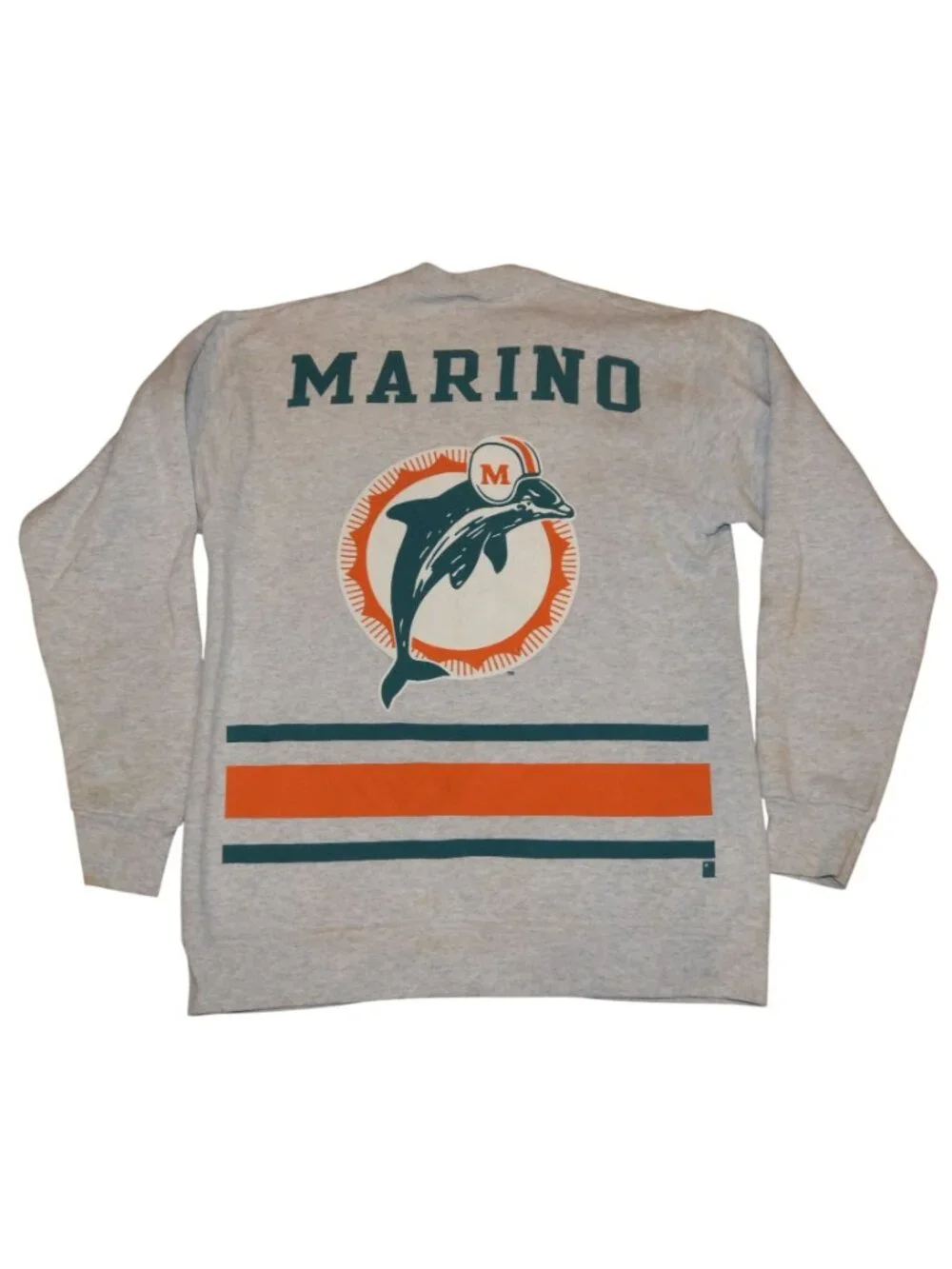 Vintage 1996 Dan Marino Miami Dolphins Pro Player Pullover Sweatshirt Youth XL